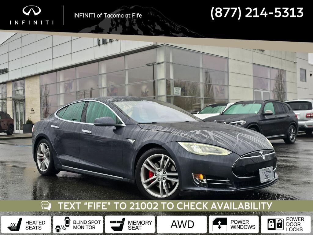 used 2015 Tesla Model S car, priced at $19,398
