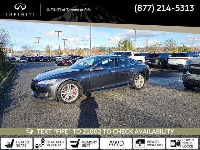 used 2015 Tesla Model S car, priced at $19,585