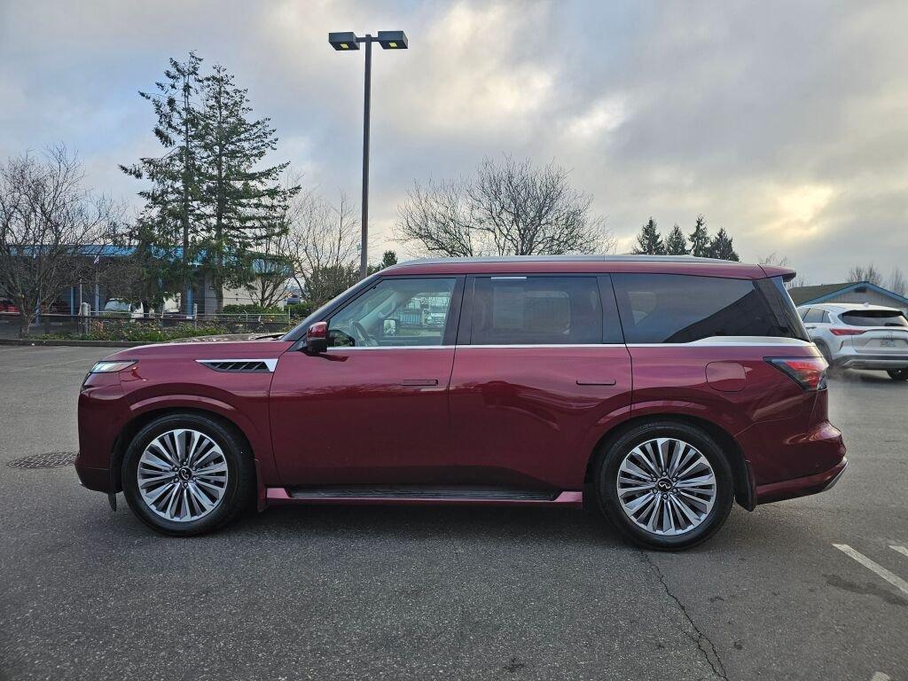 used 2025 INFINITI QX80 car, priced at $71,850
