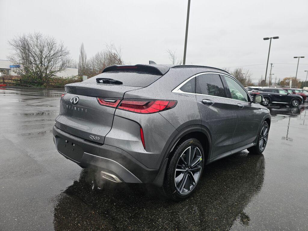 new 2025 INFINITI QX55 car, priced at $52,340