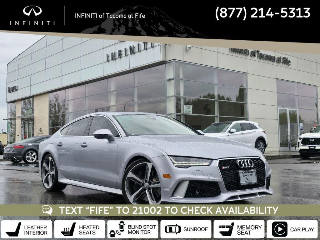 used 2017 Audi RS 7 car, priced at $45,998