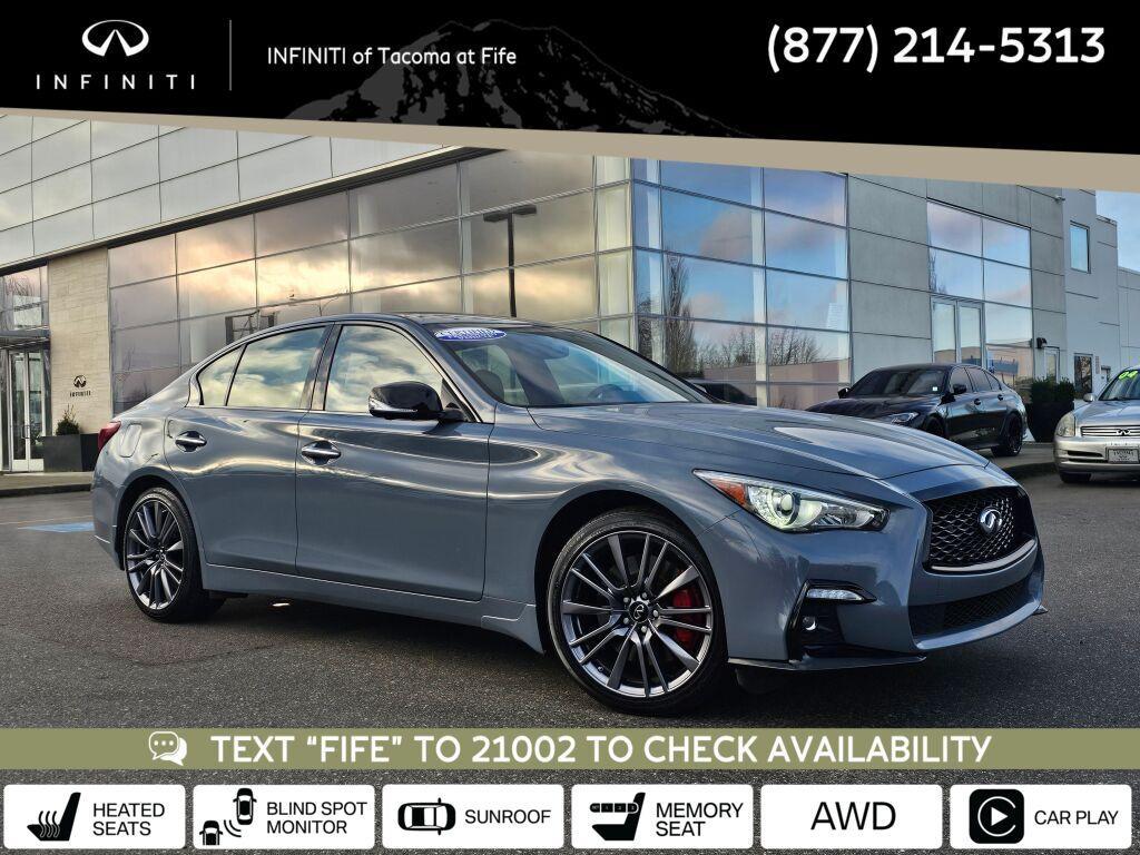 used 2024 INFINITI Q50 car, priced at $47,689