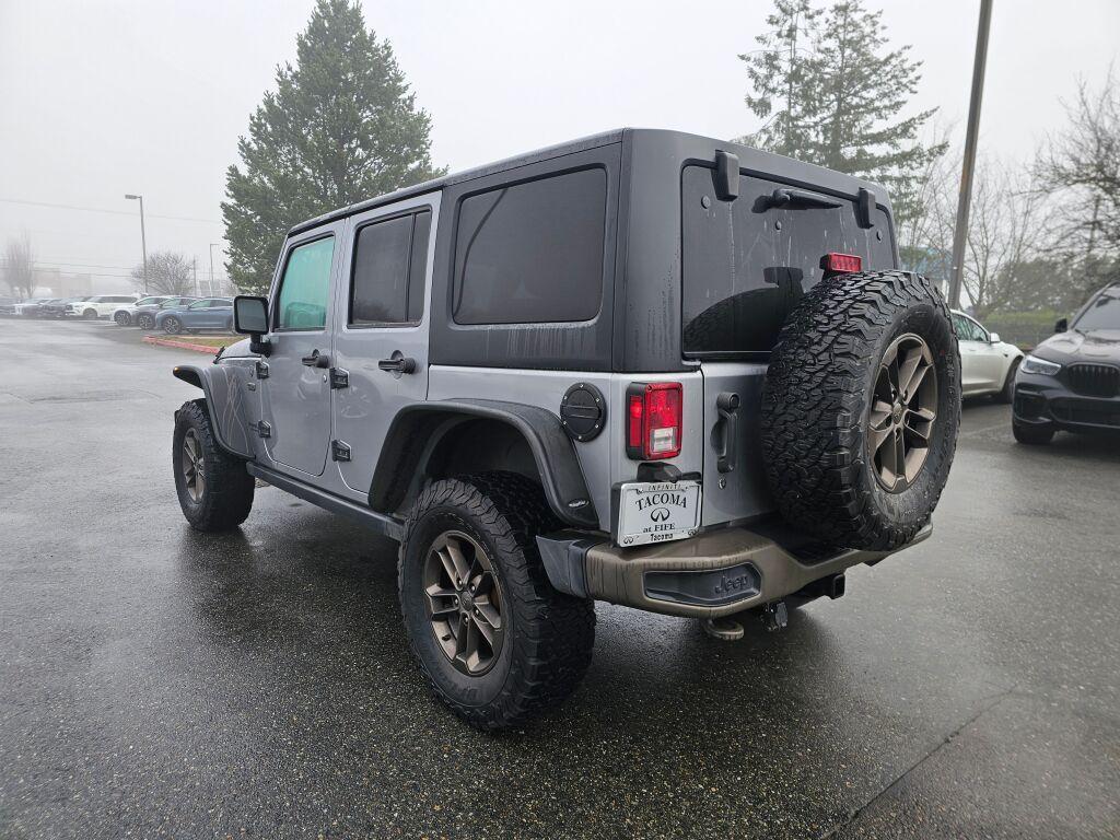 used 2016 Jeep Wrangler Unlimited car, priced at $18,654