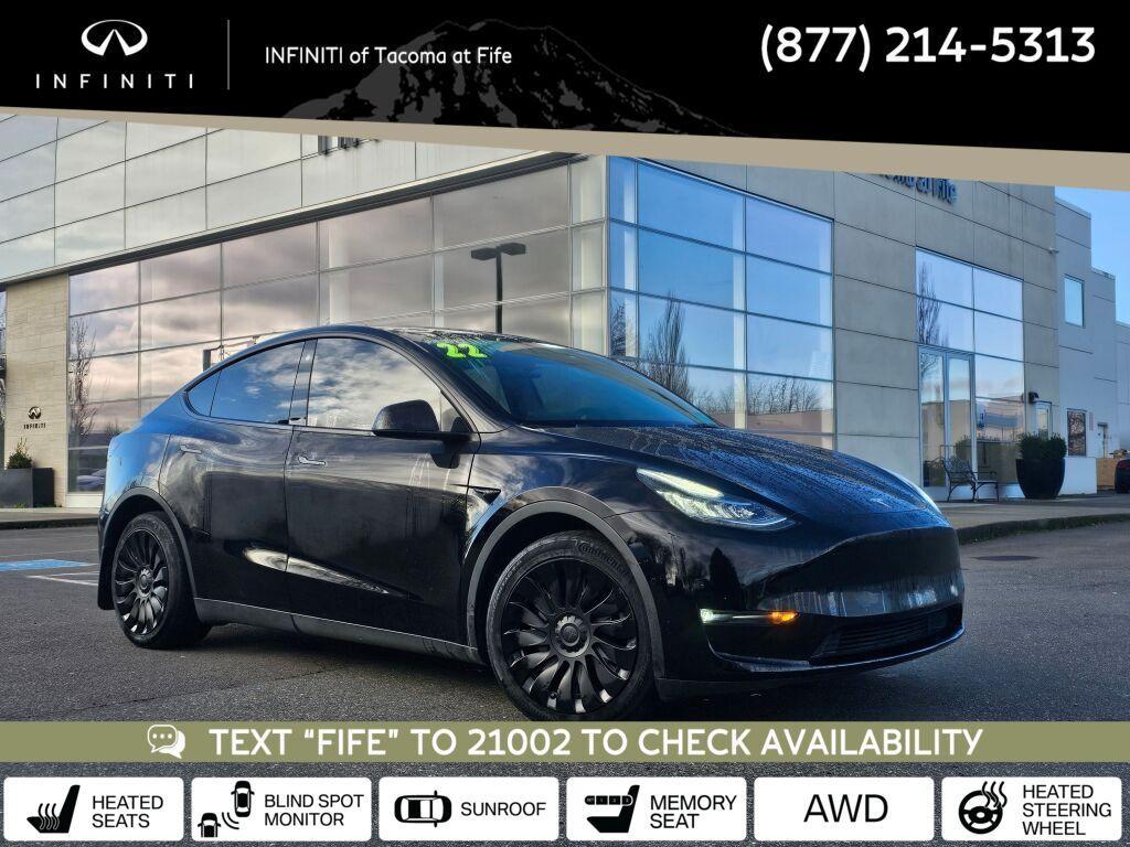 used 2022 Tesla Model Y car, priced at $29,729