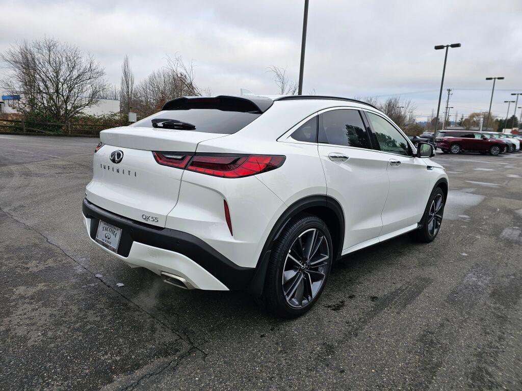 new 2025 INFINITI QX55 car, priced at $53,240