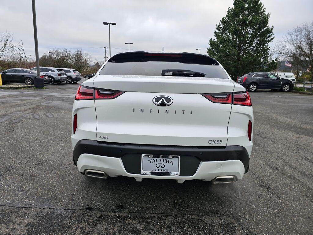 new 2025 INFINITI QX55 car, priced at $53,240