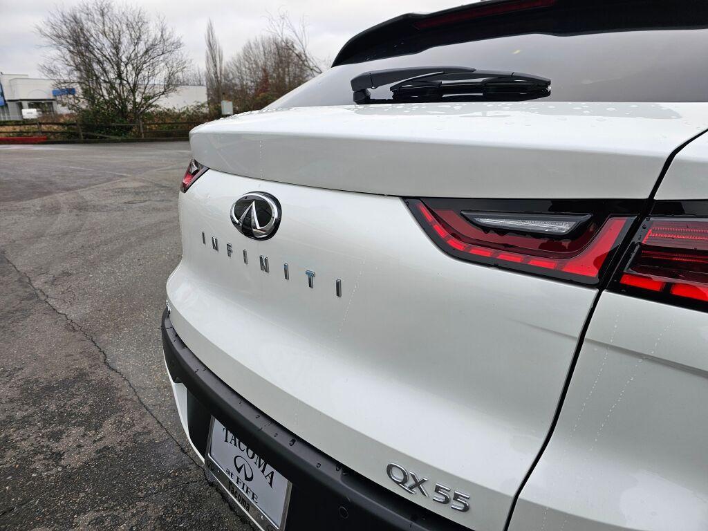 new 2025 INFINITI QX55 car, priced at $53,240