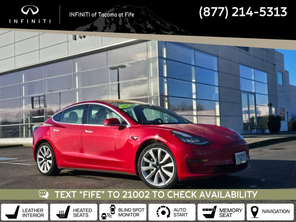 used 2018 Tesla Model 3 car, priced at $17,989