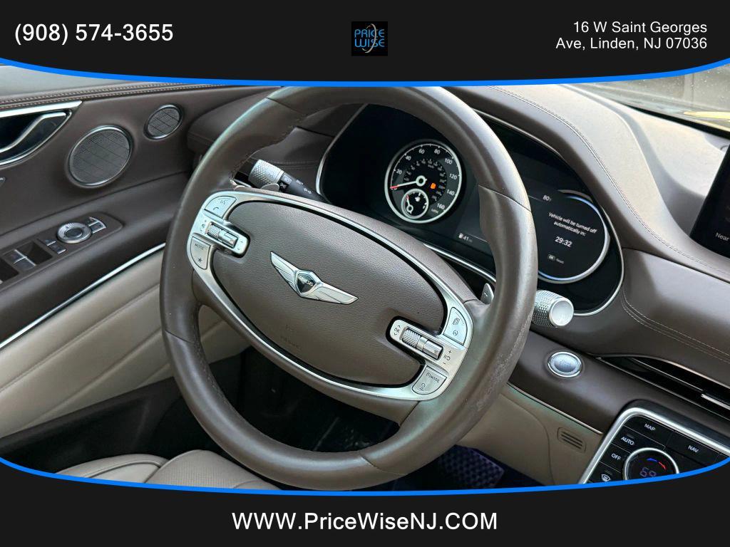 used 2021 Genesis GV80 car, priced at $25,995