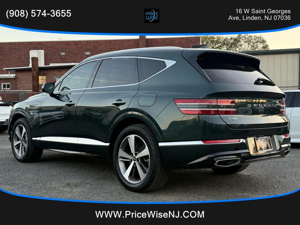 used 2021 Genesis GV80 car, priced at $25,995