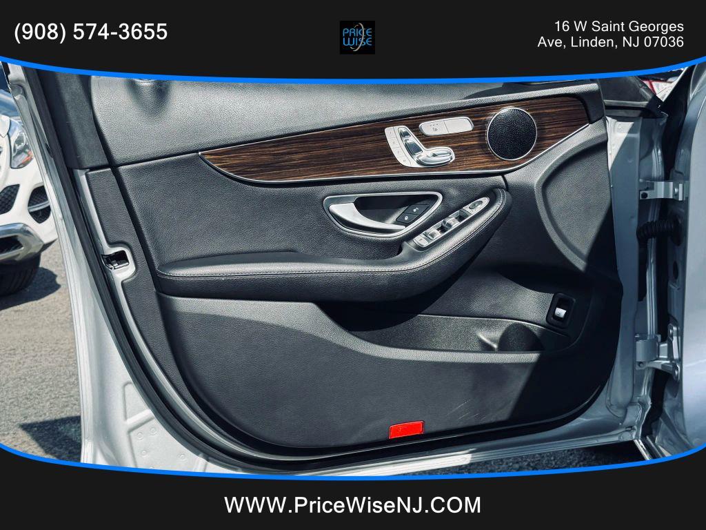used 2018 Mercedes-Benz C-Class car, priced at $13,995
