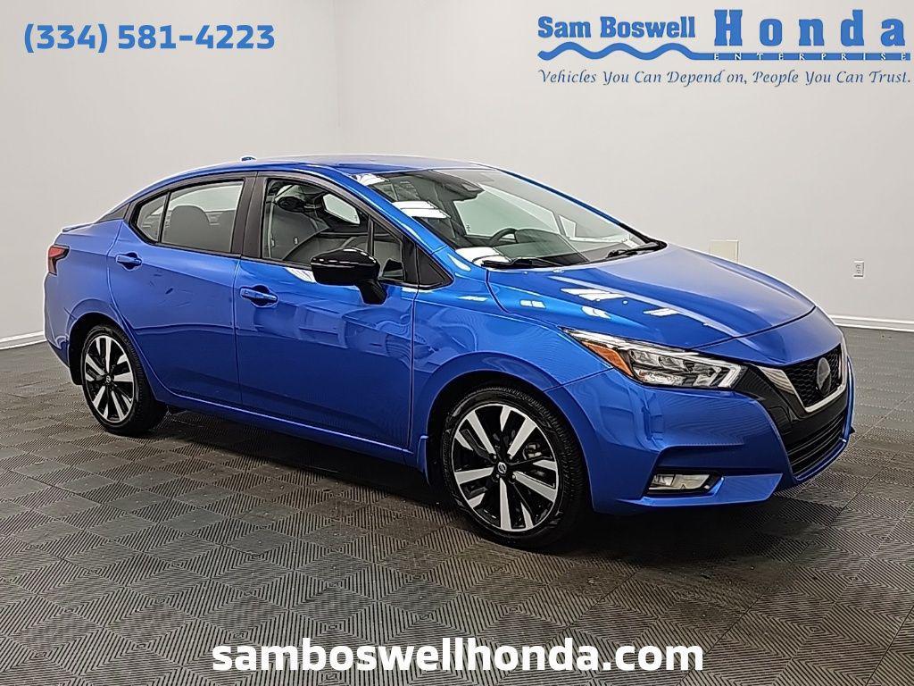 used 2021 Nissan Versa car, priced at $15,550