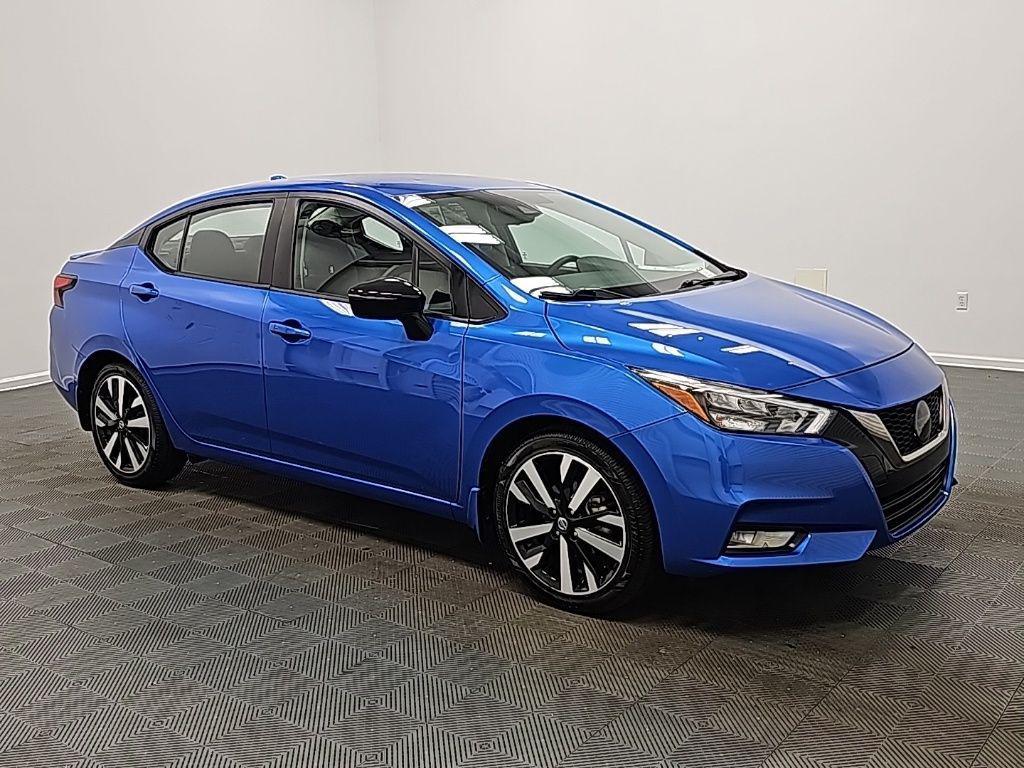 used 2021 Nissan Versa car, priced at $15,500