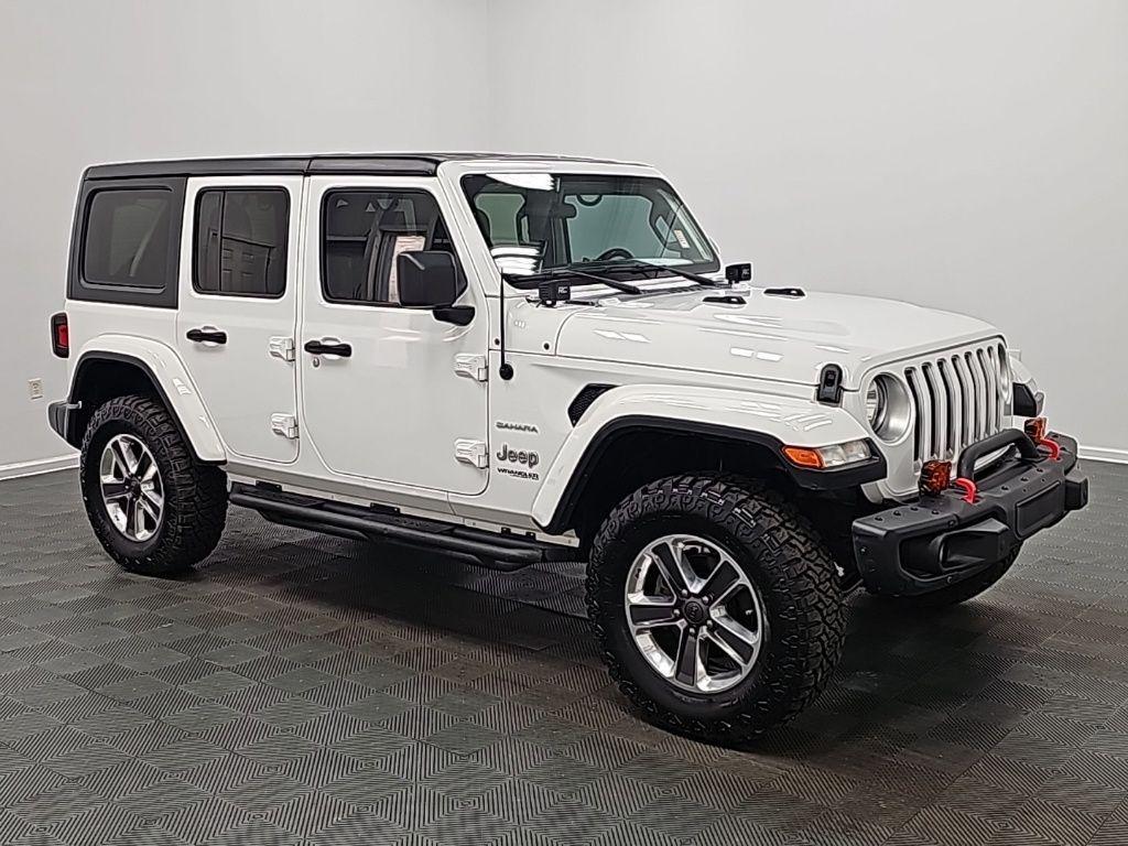 used 2021 Jeep Wrangler Unlimited car, priced at $24,500