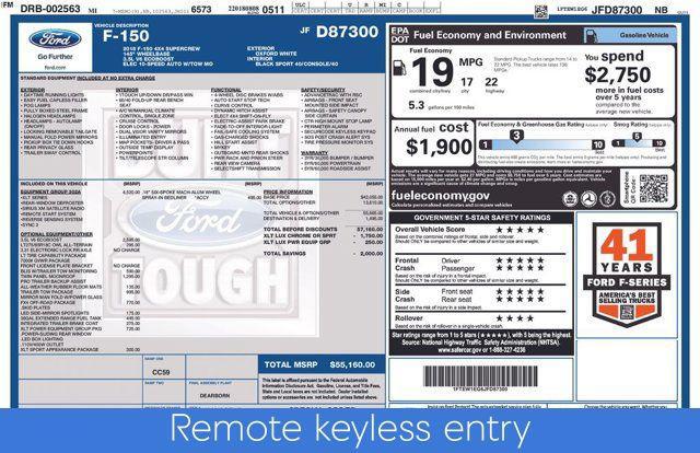 used 2018 Ford F-150 car, priced at $24,000