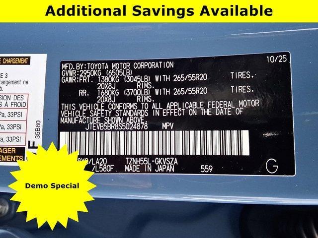 new 2025 Toyota 4Runner Hybrid car, priced at $64,234