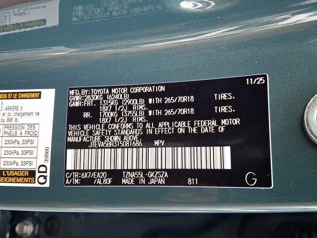 new 2026 Toyota 4Runner car, priced at $60,678