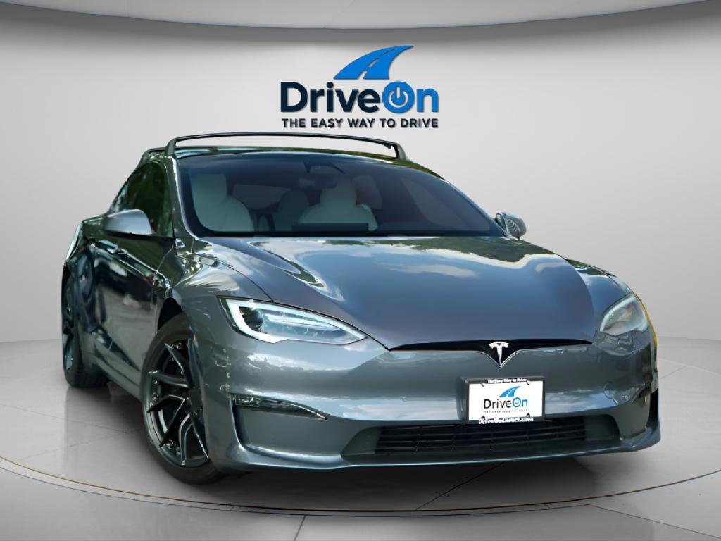 used 2021 Tesla Model S car, priced at $49,450