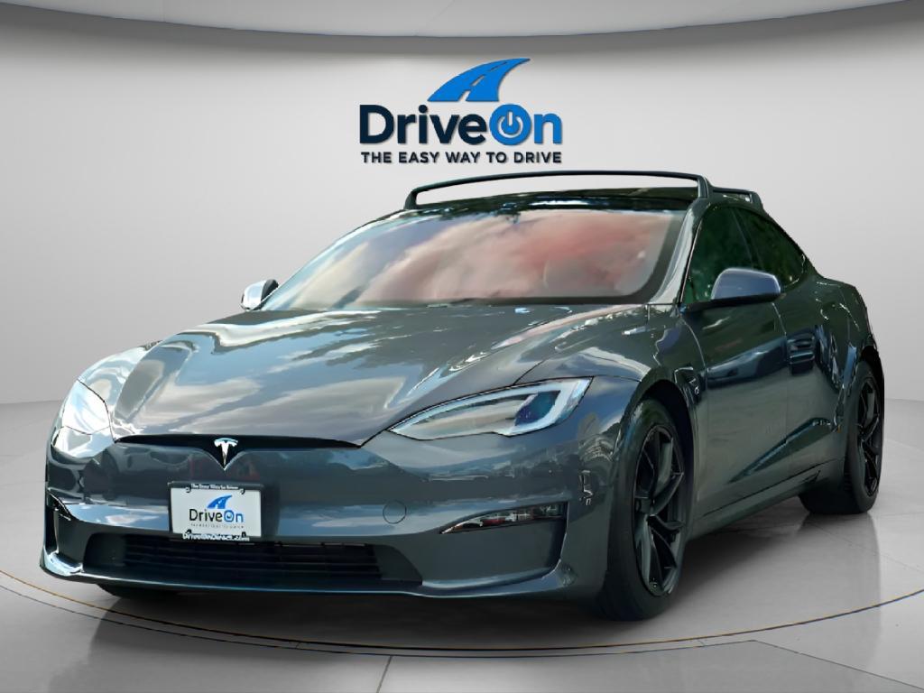 used 2021 Tesla Model S car, priced at $49,450