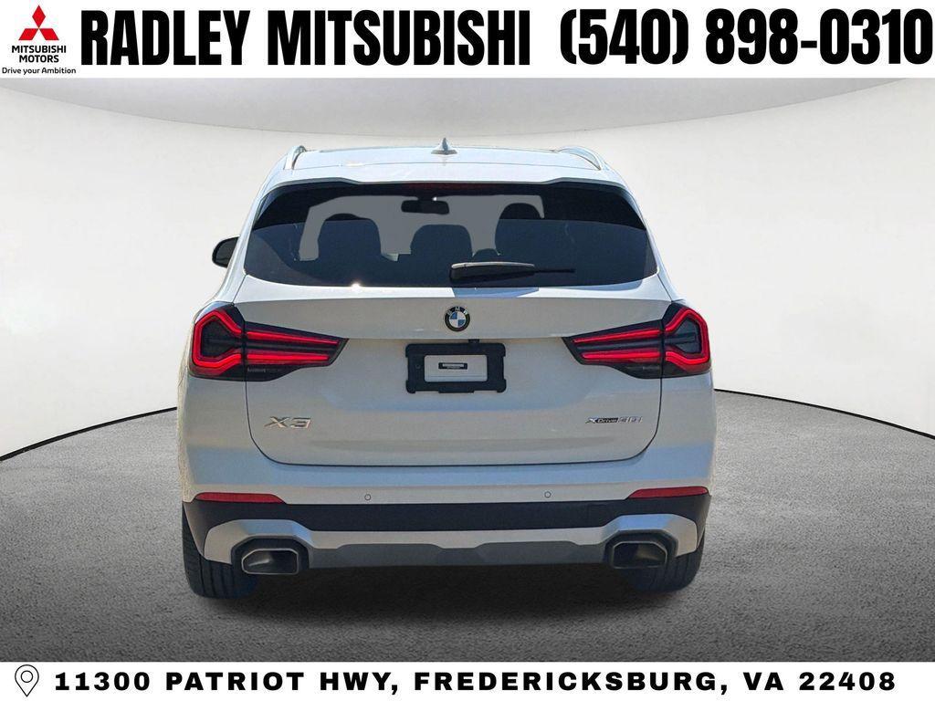 used 2022 BMW X3 car, priced at $34,784