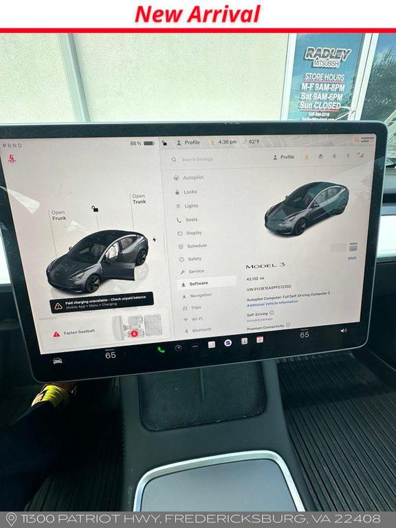 used 2023 Tesla Model 3 car, priced at $27,784