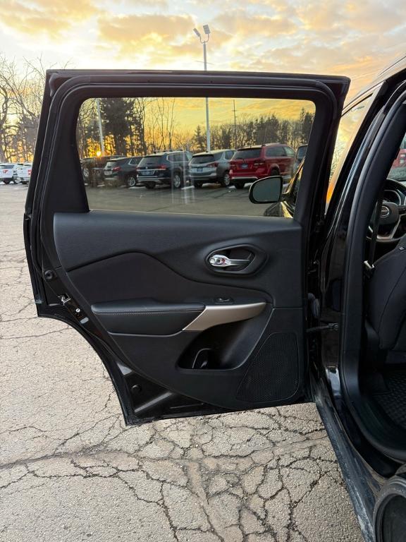 used 2018 Jeep Cherokee car, priced at $14,586