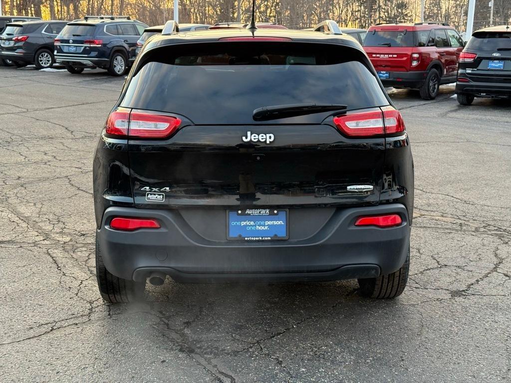 used 2018 Jeep Cherokee car, priced at $14,586