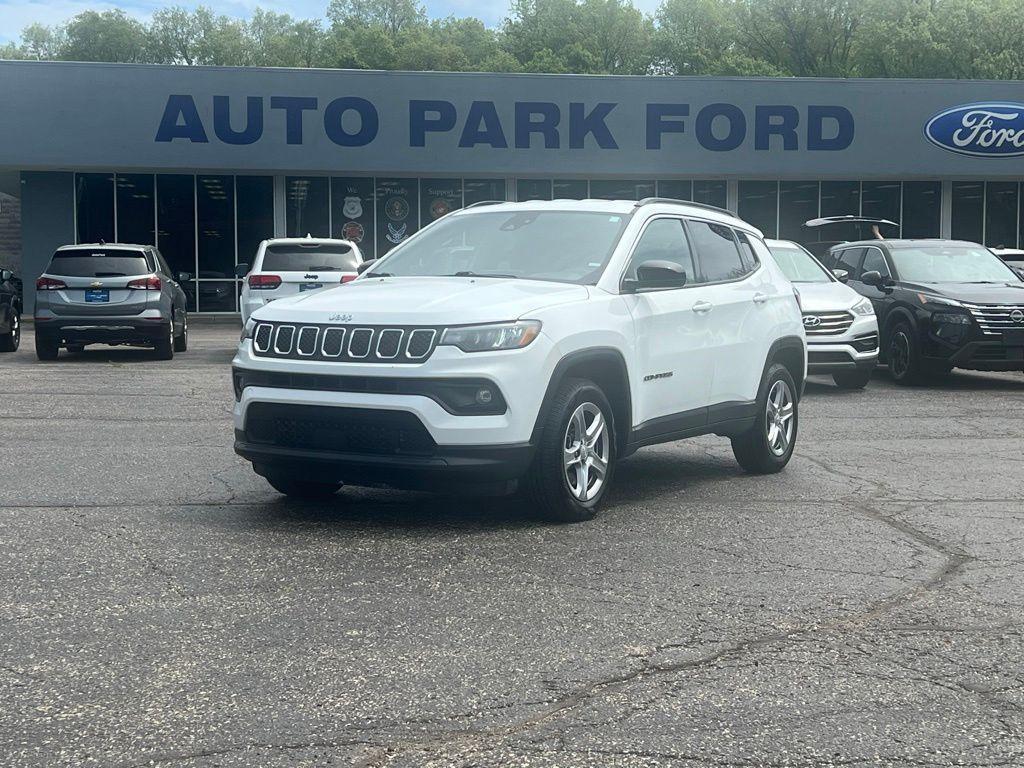 used 2024 Jeep Compass car, priced at $19,853