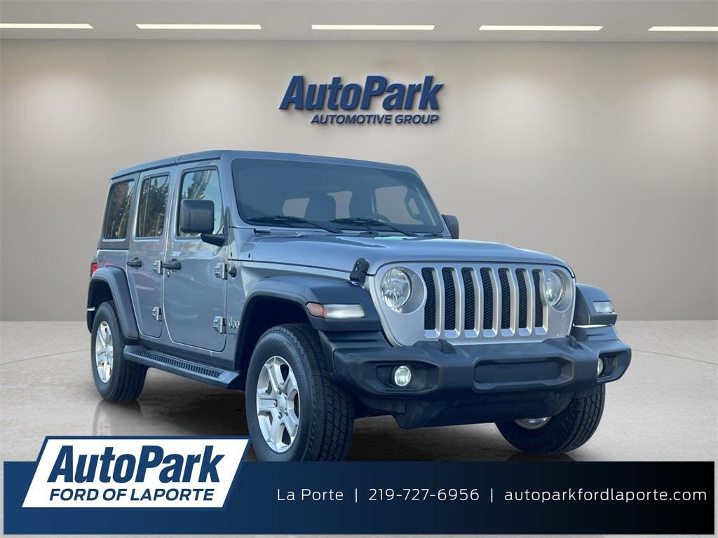 used 2018 Jeep Wrangler Unlimited car, priced at $19,967