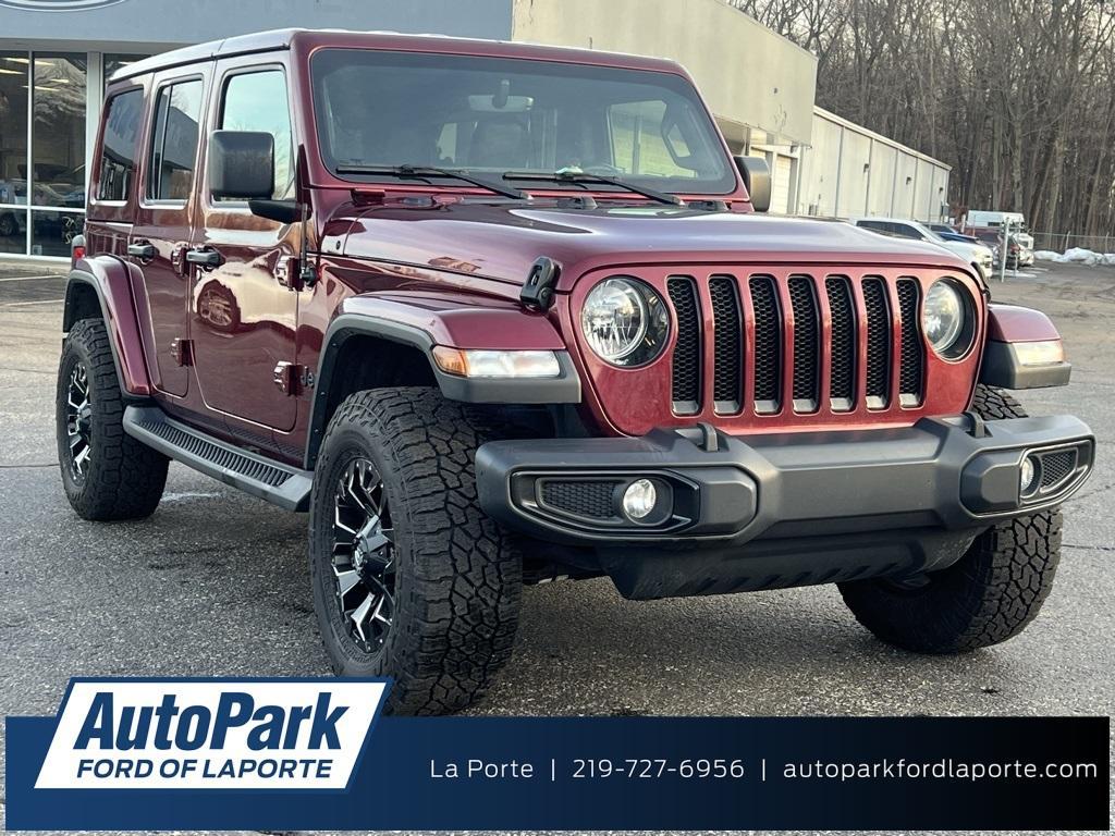 used 2021 Jeep Wrangler Unlimited car, priced at $27,650