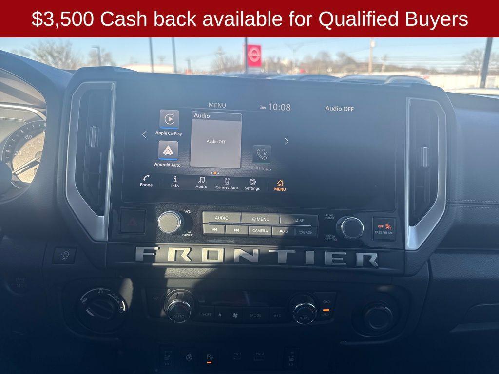 new 2026 Nissan Frontier car, priced at $38,121