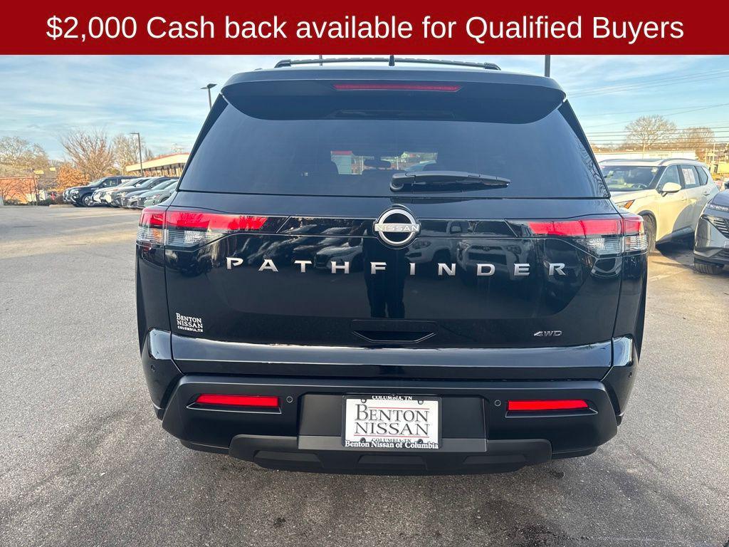 new 2026 Nissan Pathfinder car, priced at $37,496