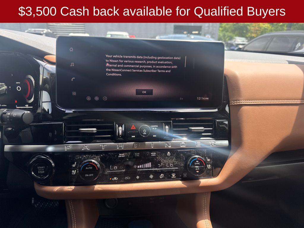 new 2026 Nissan Pathfinder car, priced at $48,178