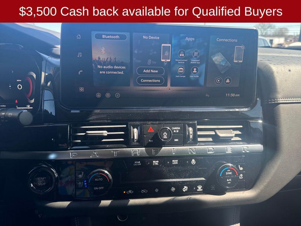 new 2026 Nissan Pathfinder car, priced at $45,821
