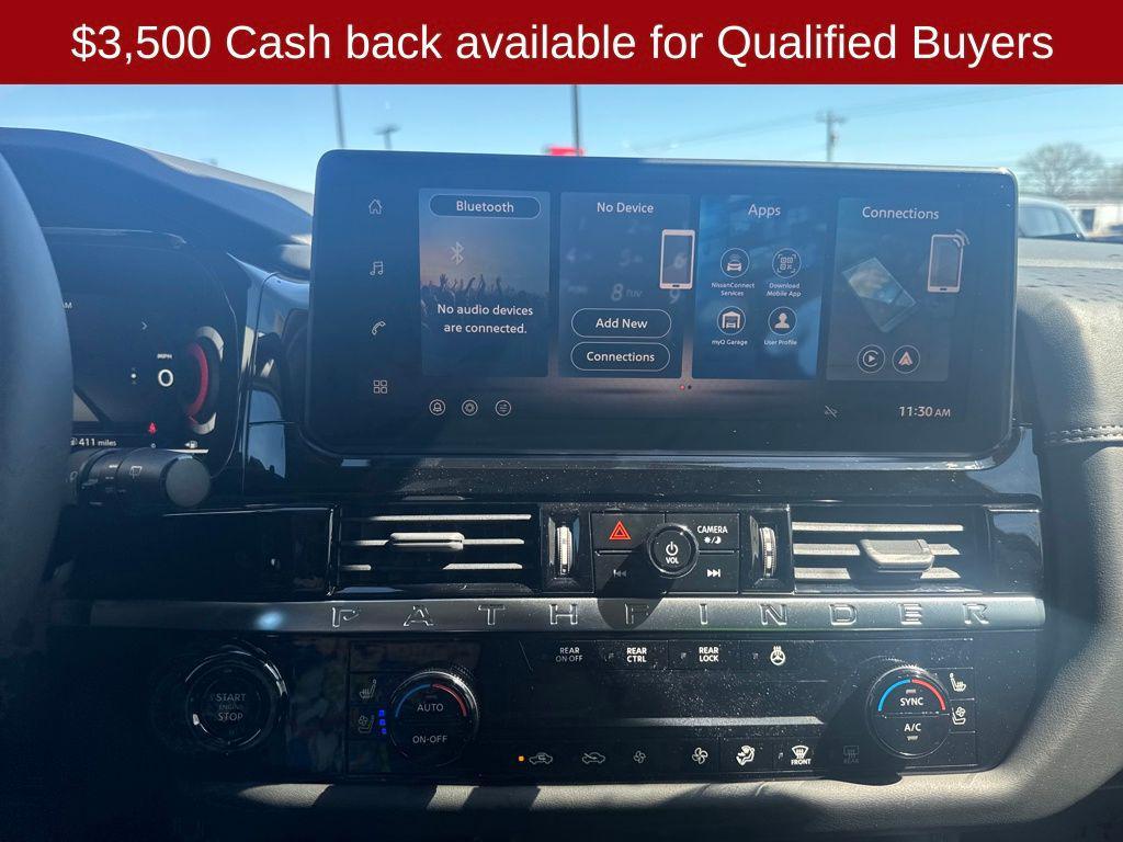 new 2026 Nissan Pathfinder car, priced at $45,821