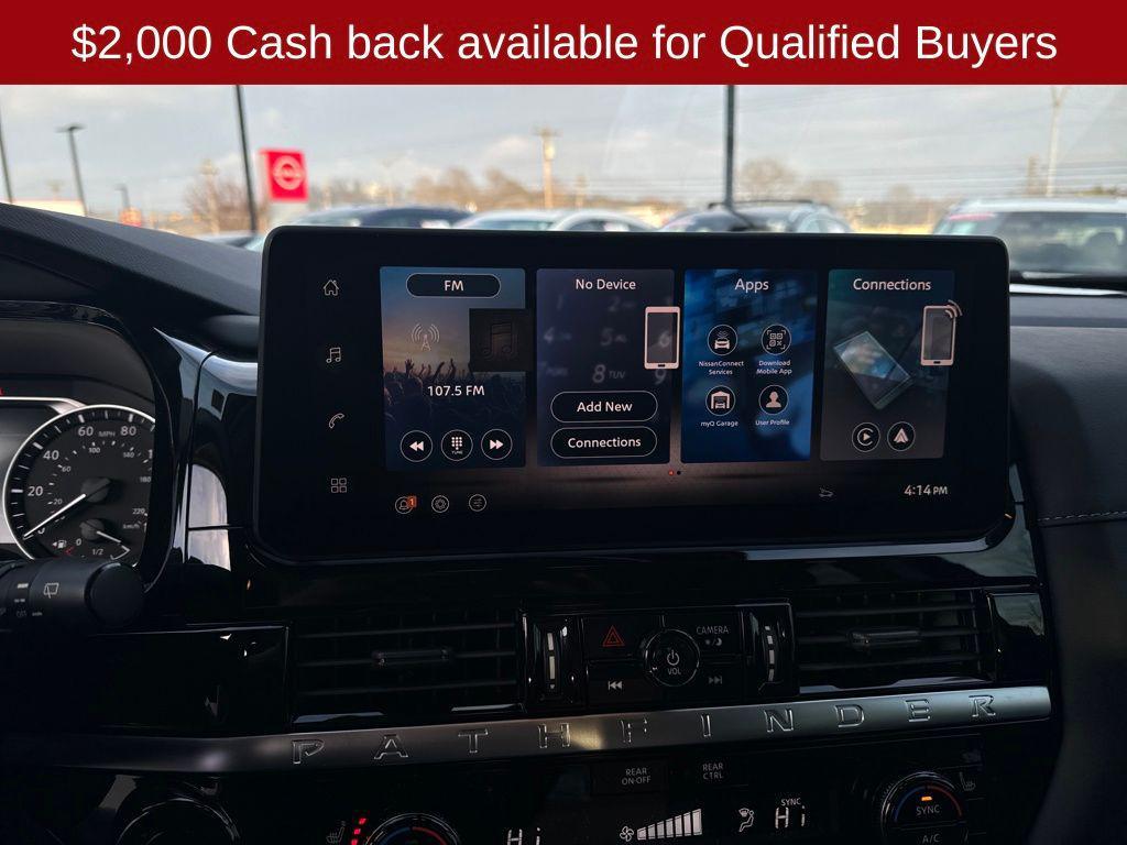 new 2026 Nissan Pathfinder car, priced at $37,496