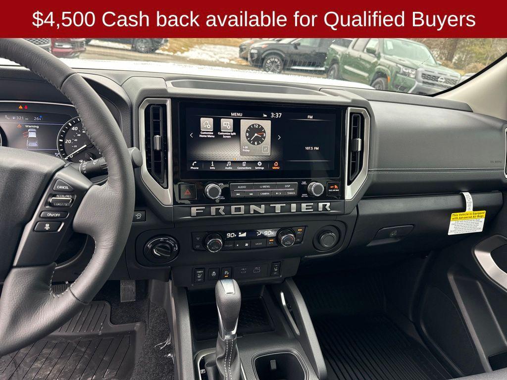 new 2026 Nissan Frontier car, priced at $37,198