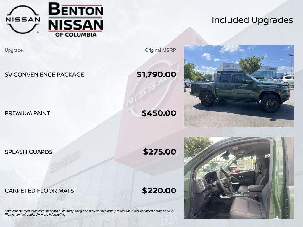 new 2026 Nissan Frontier car, priced at $46,991