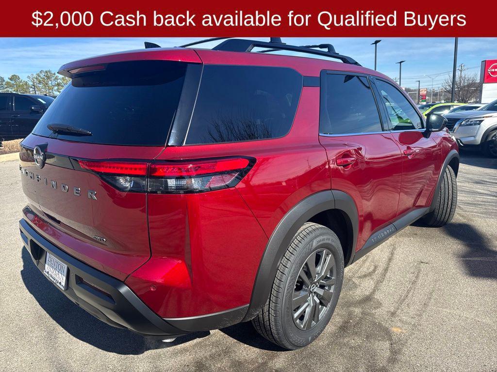 new 2026 Nissan Pathfinder car, priced at $37,996
