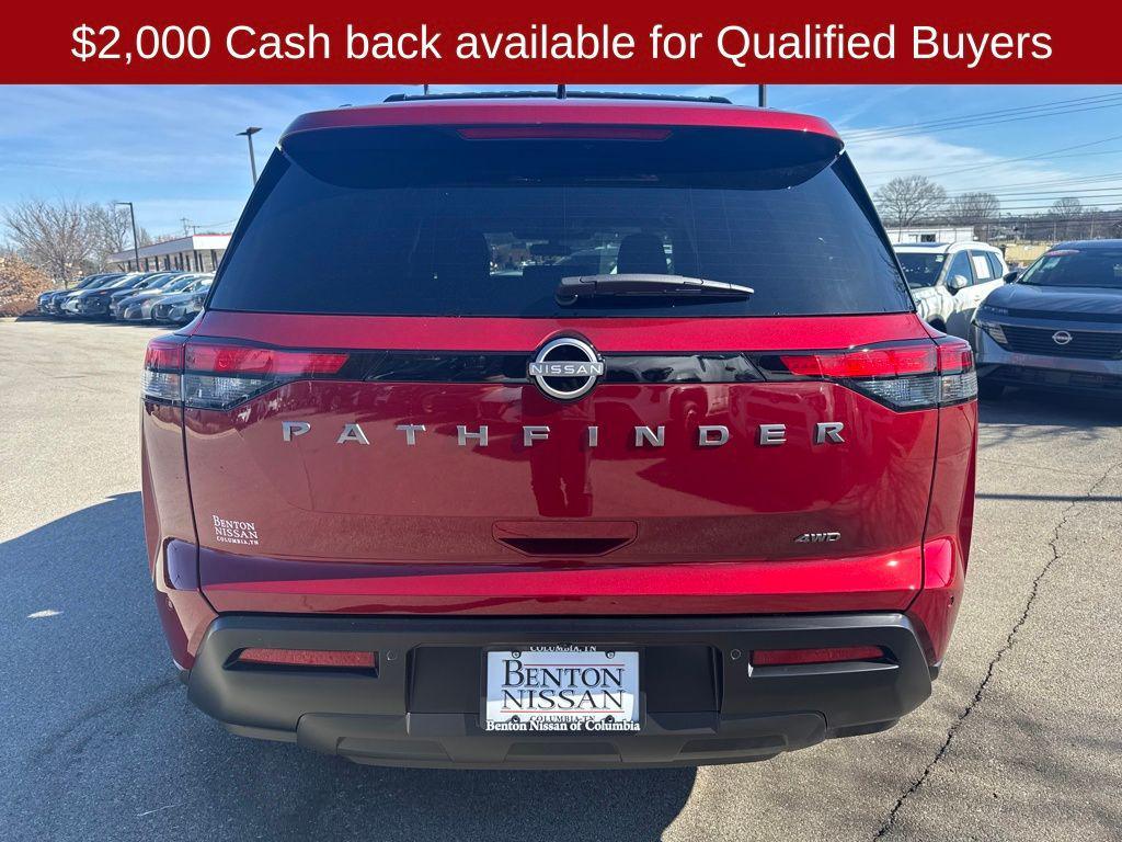 new 2026 Nissan Pathfinder car, priced at $37,996