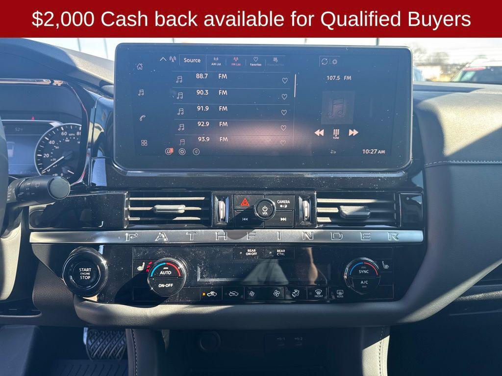 new 2026 Nissan Pathfinder car, priced at $37,996