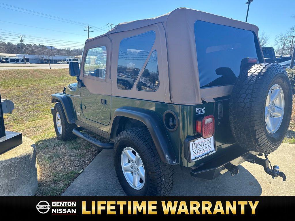 used 2001 Jeep Wrangler car, priced at $8,996