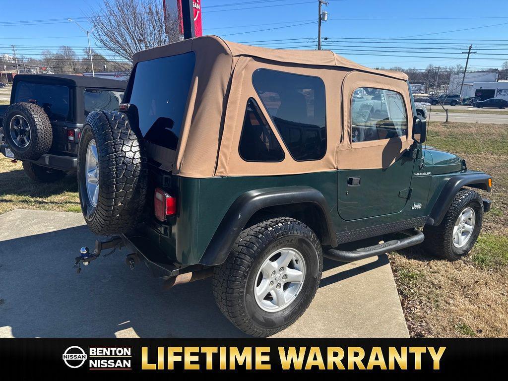 used 2001 Jeep Wrangler car, priced at $8,996
