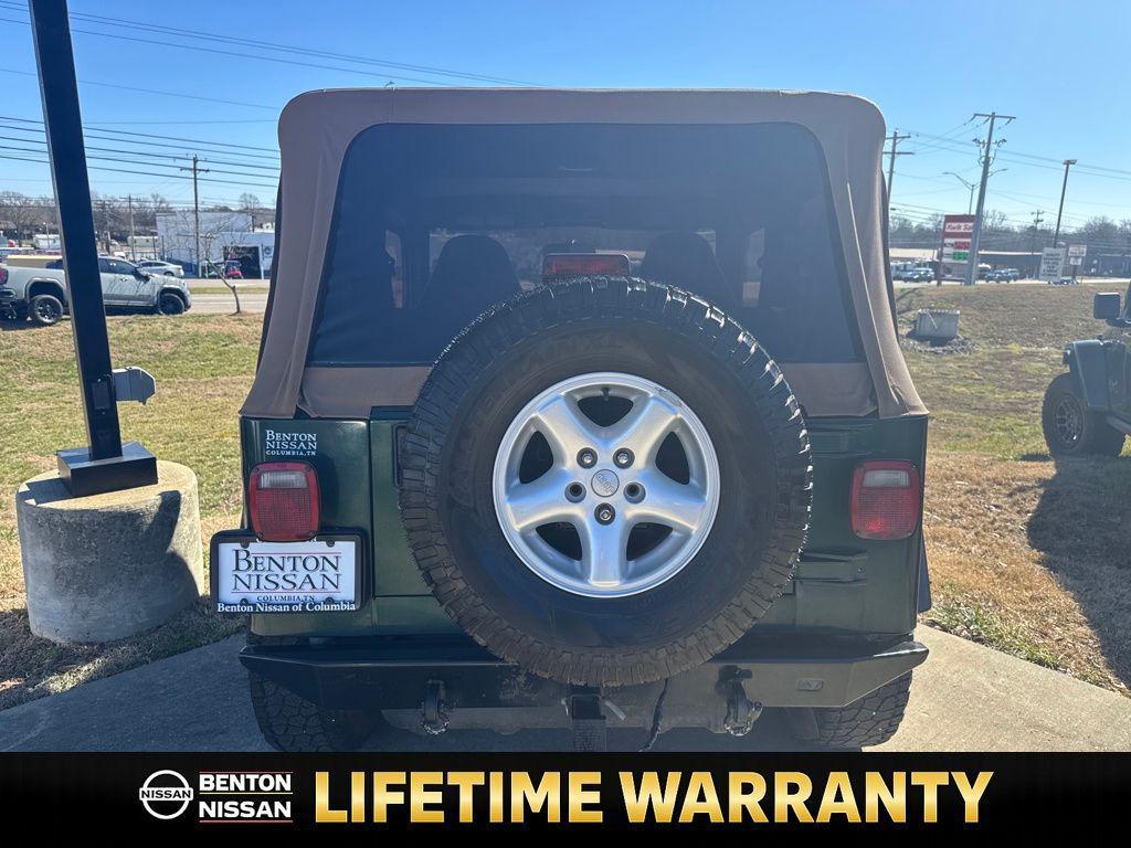 used 2001 Jeep Wrangler car, priced at $8,996