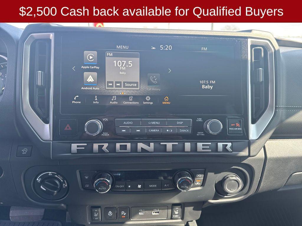 new 2026 Nissan Frontier car, priced at $38,501