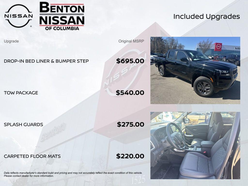 new 2026 Nissan Frontier car, priced at $36,350