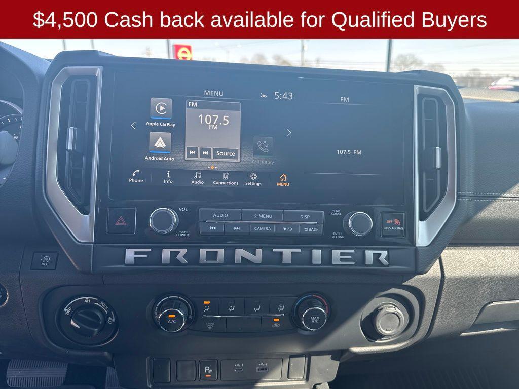 new 2026 Nissan Frontier car, priced at $36,350