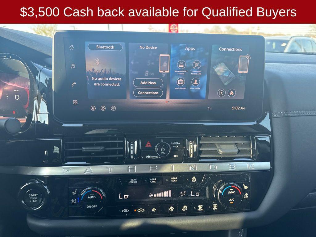 new 2026 Nissan Pathfinder car, priced at $46,913