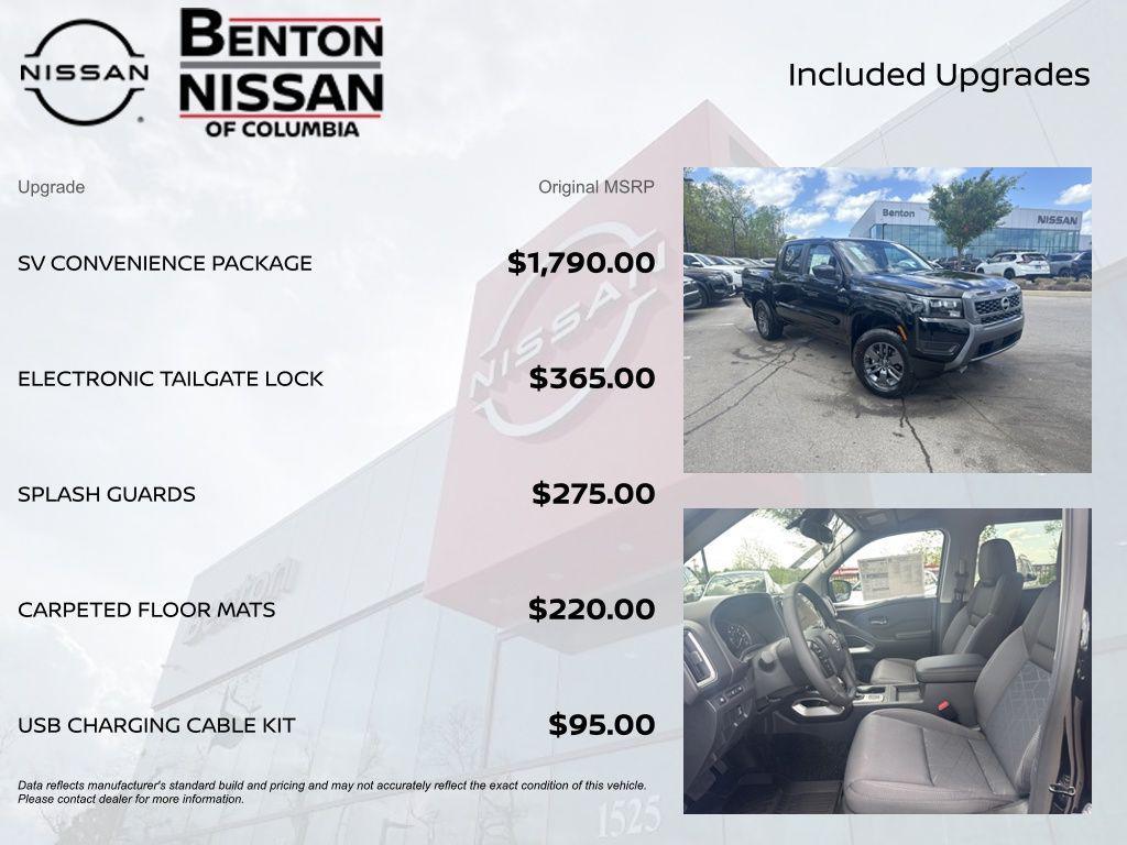 new 2026 Nissan Frontier car, priced at $38,328