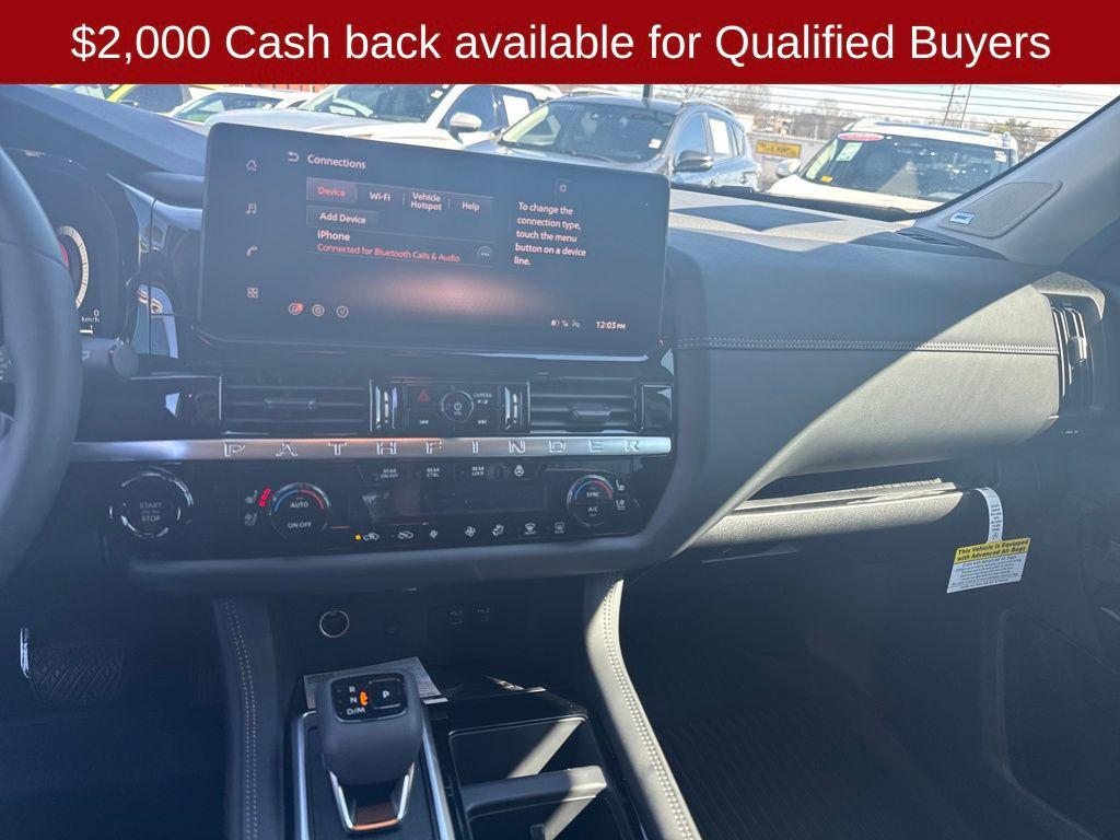 new 2026 Nissan Pathfinder car, priced at $45,996